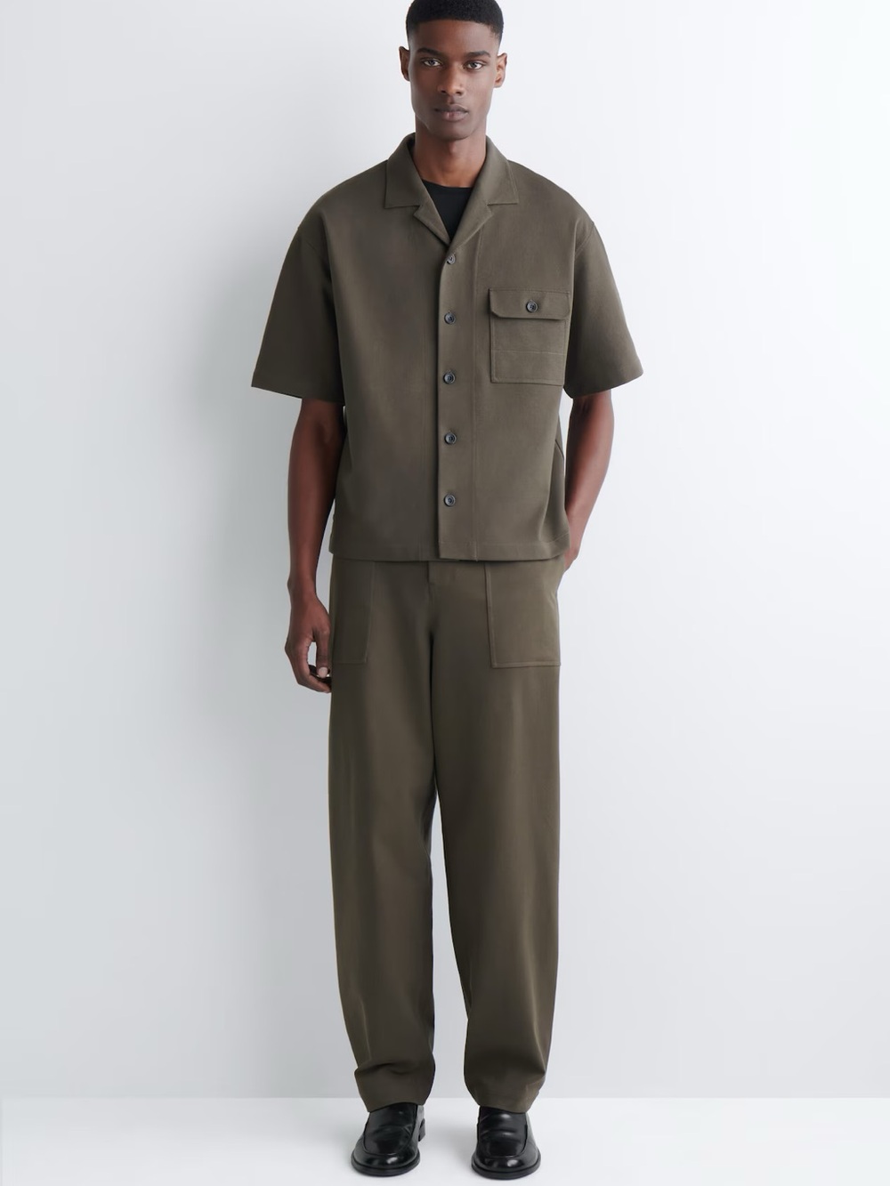 NWT (size small) COS COTTON UTILITY SHIRT - Picture 5 of 8